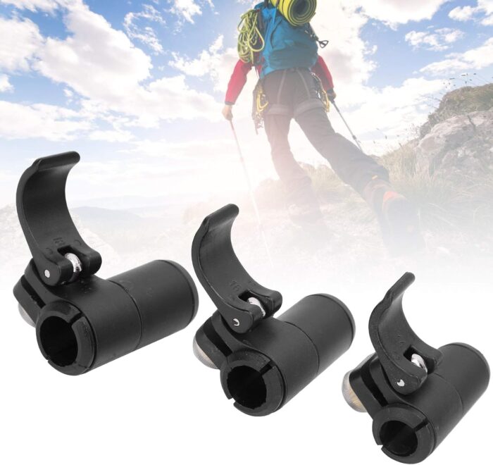 Walking Pole Flip Lock Clips,Leki Pole Flip Lock,Hiking Pole Replacement Parts,Trekking Pole Parts,18 16 14mm Climbing Stick Pole External Lock Walking Pole Quick Lock for Mountaineering - Image 3