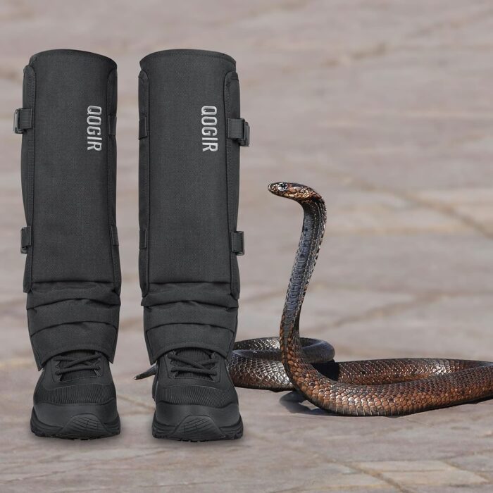 Leg Gaiters Hunting Gaiters, Adjustable Snow Boot Gaiters, Waterproof Snake Gaiters for Hiking Walking Skiing - Image 7