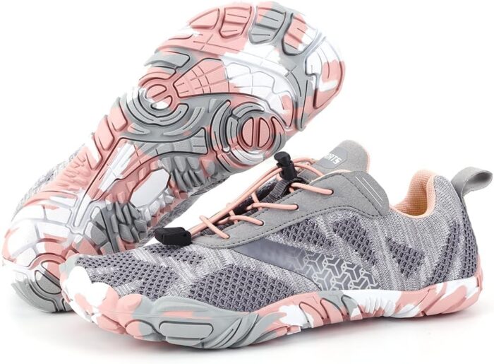 Hike Barefoot Shoes Women Men Non-Slip Healthy Barefoot Shoes Womens Mens Breathable Fashion Trail Rnning Hiking Shoe Womens Mens Wide Toe Zero Drop Shoe