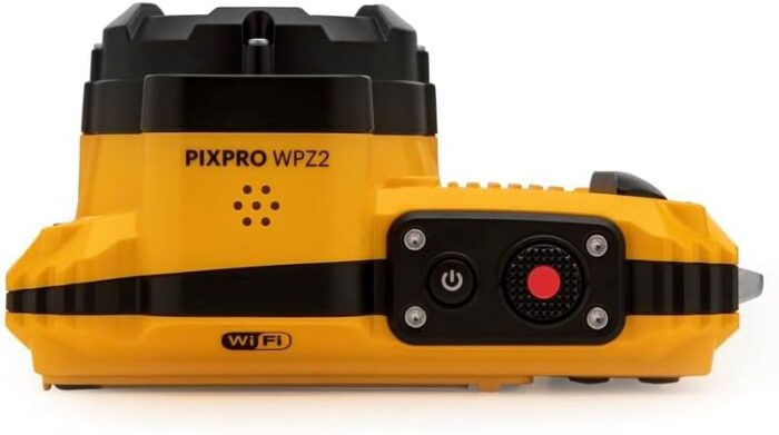 KODAK PIXPRO WPZ2 Rugged Waterproof Shockproof Dustproof WiFi Digital Camera 16MP 4X Optical Zoom 1080P Full HD Video Vlogging Camera 2.7" LCD (Yellow) - Image 4