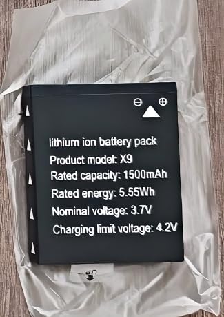 X9, 4K 56MP 33FT UHD Underwater Camera 1500mAh Battery