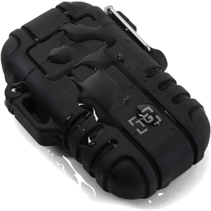 TG Plasma Lighter Windproof Waterproof USB Rechargeable Flameless Dual Arc for EDC Camping Survival Tactical - Image 4