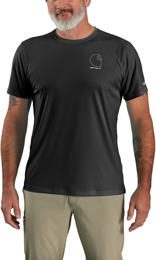 Carhartt Men's Force Sun Defender™ Lightweight Short-Sleeve Logo Graphic T-Shirt