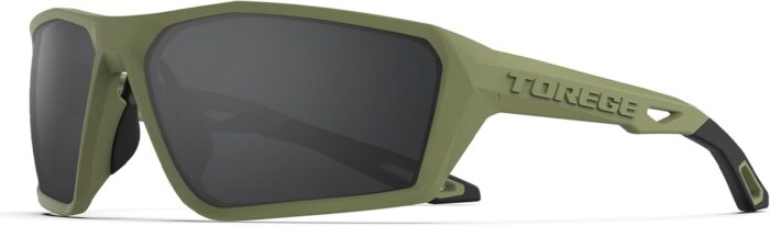 TOREGE Polarized Sports Sunglasses for Men Women Fishing Running Driving Cycling Sunglasses