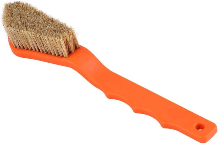 TWO STONES Boar Hair Rock Climbing Brush with Ergonomic Handle, Bouldering Boulder Brush as Durable Cleaning Tool for Chalk and Climbing Holds on Wall Indoor or Outdoor - Image 5