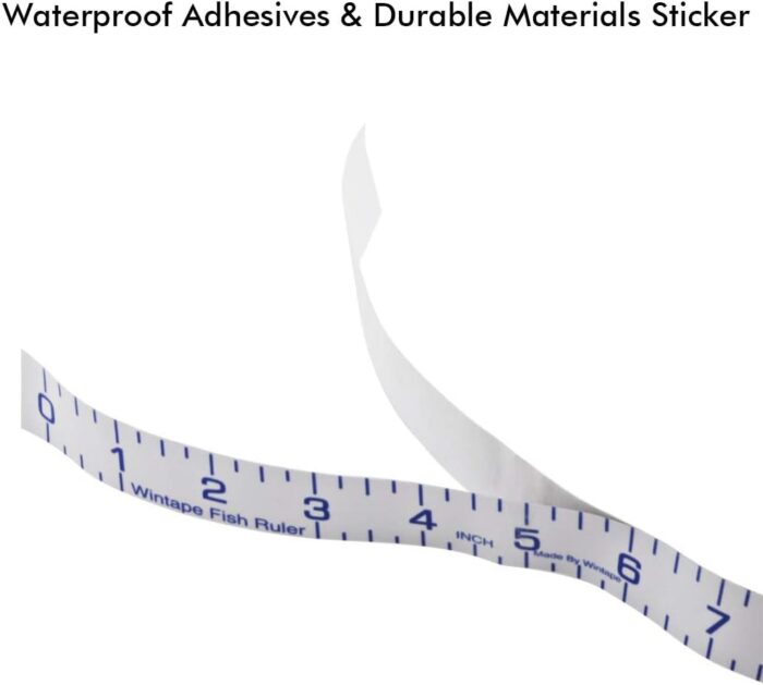 Adhesive Fish Ruler - 40 Inch Measuring Tape for Fishing Boat, Kayak, Cooler, Workbench - Waterproof Sticker - Image 2