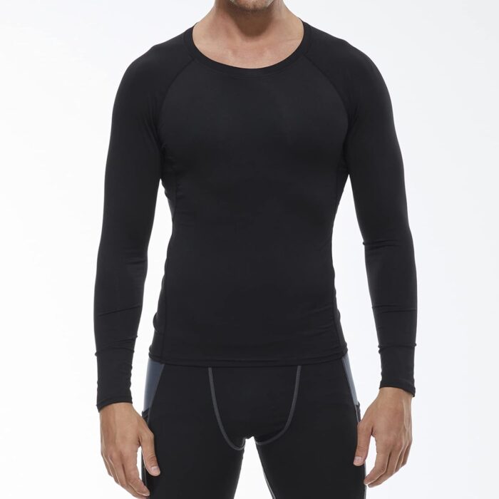 SPVISE 1 or 3 Pack Men's Compression Shirts Long Sleeve Workout Gym T-Shirt Running Top Cool Dry Sports Baselayer Undershirts - Image 6