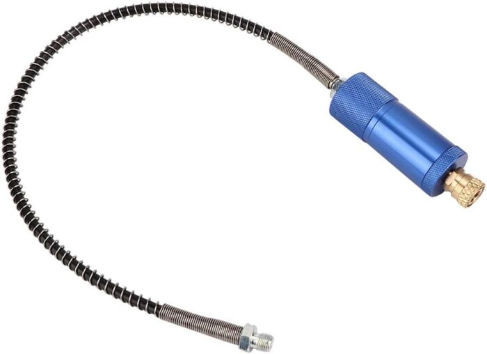 Aluminum Mini High Pressure Air Pump Oxygen Cylinder Oil Water Separator Diving Accessory for Scuba Diving Equipment Aluminum Material 8mm Connector 245g Weight - Image 7
