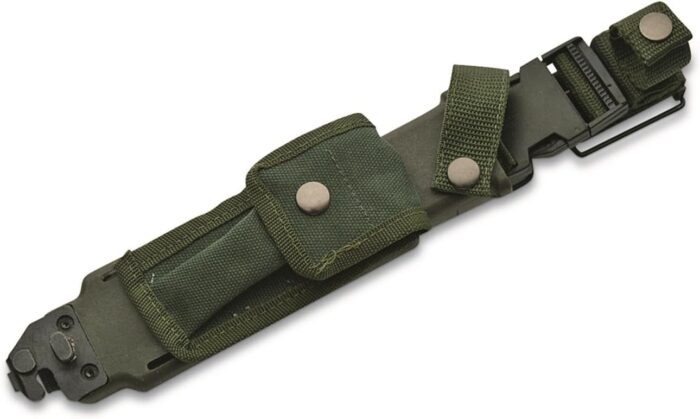 SZCO Supplies 13" M-9 Bayonet Military Style Tactical Saw Back Knife,Green/Black - Image 4