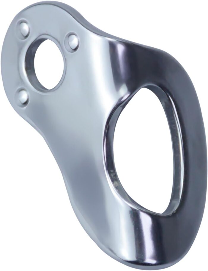 30KN Climbing Bolt Hanger, Stainless Steel Climbing Anchor Bolt, Rock Climbing Anchor for 10 mm / 3/8" Bolt, for Climbing Rappelling Rescue Hammock Installation - Image 3