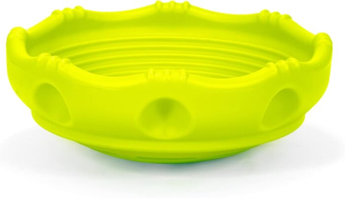 Simplay3 Two Sided Rock Around Wobble Disk and Climbing Dome for Toddlers and Kids - Rocking and Climbing - Indoor/Outdoor - Yellow/Green, Made in USA (1 Pack) - Image 7