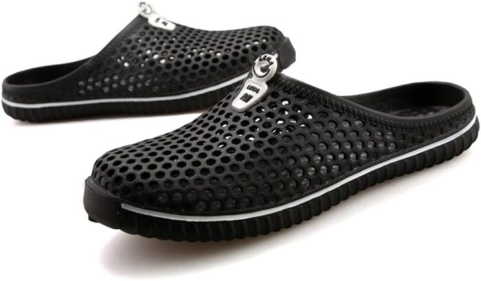 clapzovr Unisex Garden Clogs Slippers Water Sandals Shower Beach Shoes Leightweight Men - Image 3
