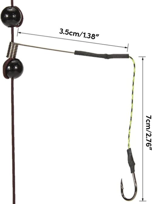 1Pc Carp Fishing Feeder Baits Cage, Spring Fish Feeder with Holder, Inline Methods Fishing Tackle Baits Fishing Feeder Fishing Baits Cage Feeder Tackle Fishing Sinkers Terminal Tackle & Accessories