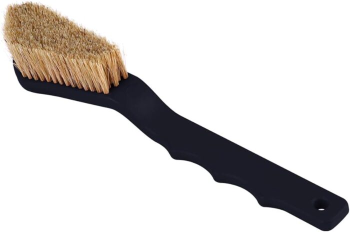 TWO STONES Boar Hair Rock Climbing Brush with Ergonomic Handle, Bouldering Boulder Brush as Durable Cleaning Tool for Chalk and Climbing Holds on Wall Indoor or Outdoor - Image 2