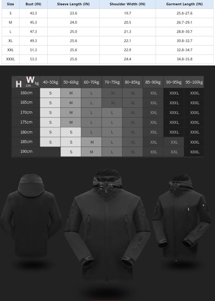 Men's Tactical Jacket and Pants Set Military Hunting ACU Uniform 2PC Apparel Suit Multiple Pockets - Image 2