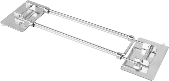 Safoner RV Shower Corner Storage Bar- Adjustable Stainless Steel Rod for Corner Shelves in Camper, Length 7.9-13.7 inches- RV Bathroom Organization Must Have Accessories (2 Pack - Image 6
