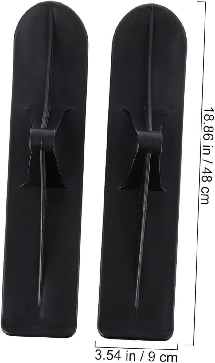 TOYANDONA 1 Pair Snow Sled Ski Scooter Kit Snow Scooter Attachment Ski Skate Board for and Adults Downhill Ski Sled Winter Sports Equipment Sled Sleds For Snow Snow Scooter Snow Sled - Image 2