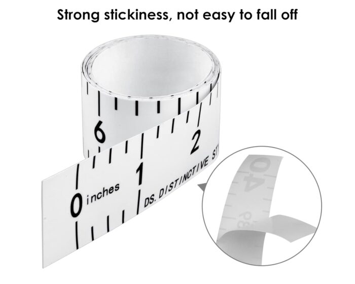 DS. DISTINCTIVE STYLE Fish Ruler Sticker 40-Inch Waterproof Adhesive Ruler Tape Fish Measuring Tape for Kayak, Boat, and Workbench - Image 4