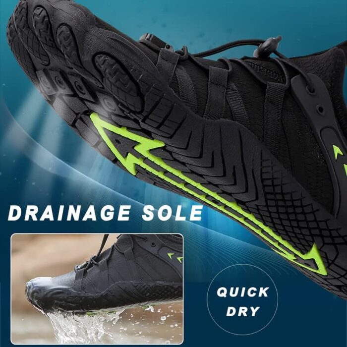 Water Shoes Men Women Barefoot Shoes Outdoor for Beach Aqua Swim Pool River Water Quick Dry Boating Fishing Diving Surfing with Yoga Aerobics - Image 4