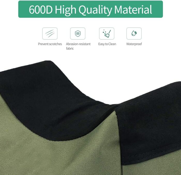 Shooting Rest Bags, Shooting Bags, Rest Front & Rear Support Sandbag Stand Holders with 600 Denier Polyester for Rifle Hunting (Bags Come unfilled) - Image 4