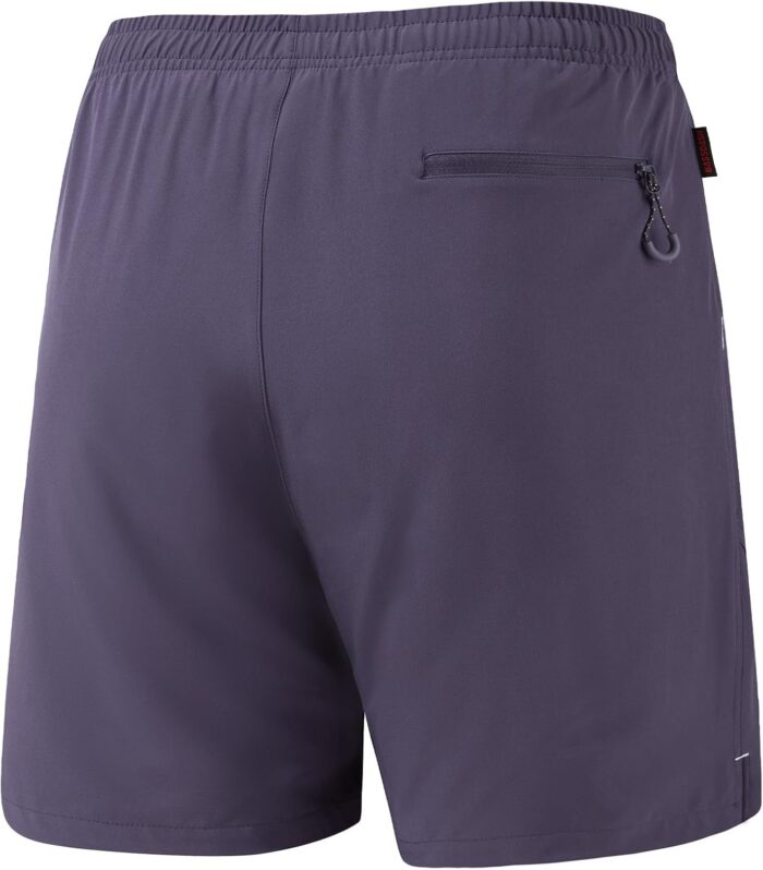 BASSDASH Men’s 7” Fishing Shorts UPF 50+ Lightweight Water Resistant Quick Dry for Hiking with Zipper Pocket FP06M - Image 2