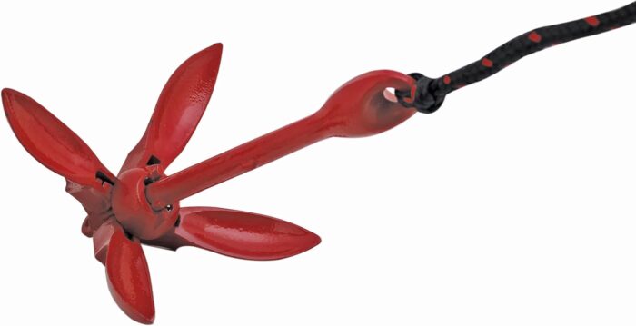 Extreme Max 3006.6548 BoatTector Complete Grapnel Anchor Kit for Small Boats, Kayaks, PWC, Jet Ski, Paddle Boards, etc. - 3.5 lbs. - Image 4
