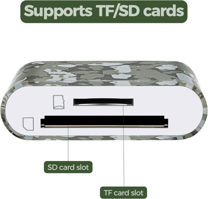 Trail Camera Viewer, Game Camera SD Card Reader for Hunters to View Images and Videos for iPhone 6S, SE, 7, 8, X, 11, 12, 13, 14 Series - Image 6