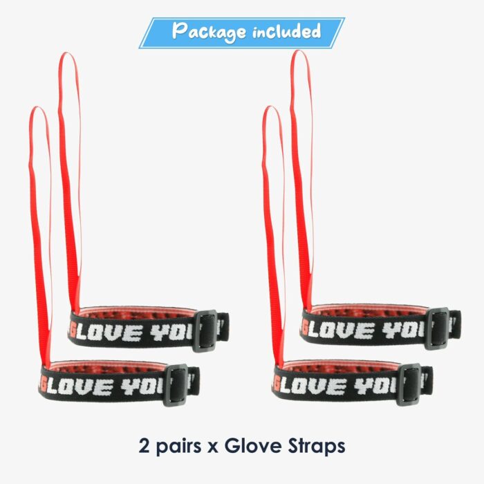 Adjustable Ski Glove Leash - Unisex Wrist Straps, Elastic Glove Straps for Mountaineering & Ski Accessories - Image 7