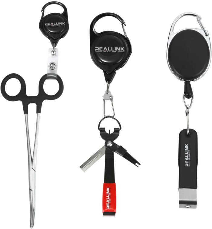 Fly Fishing Tools Kit and Accessories Combo Kits, Fishing Quick Nail Knot Tying Tool, Hook Remover Forceps and Pliers, Stainless Steel Salmon and Trout Multiple Fishing Set Gear Tool Assortment - Image 3