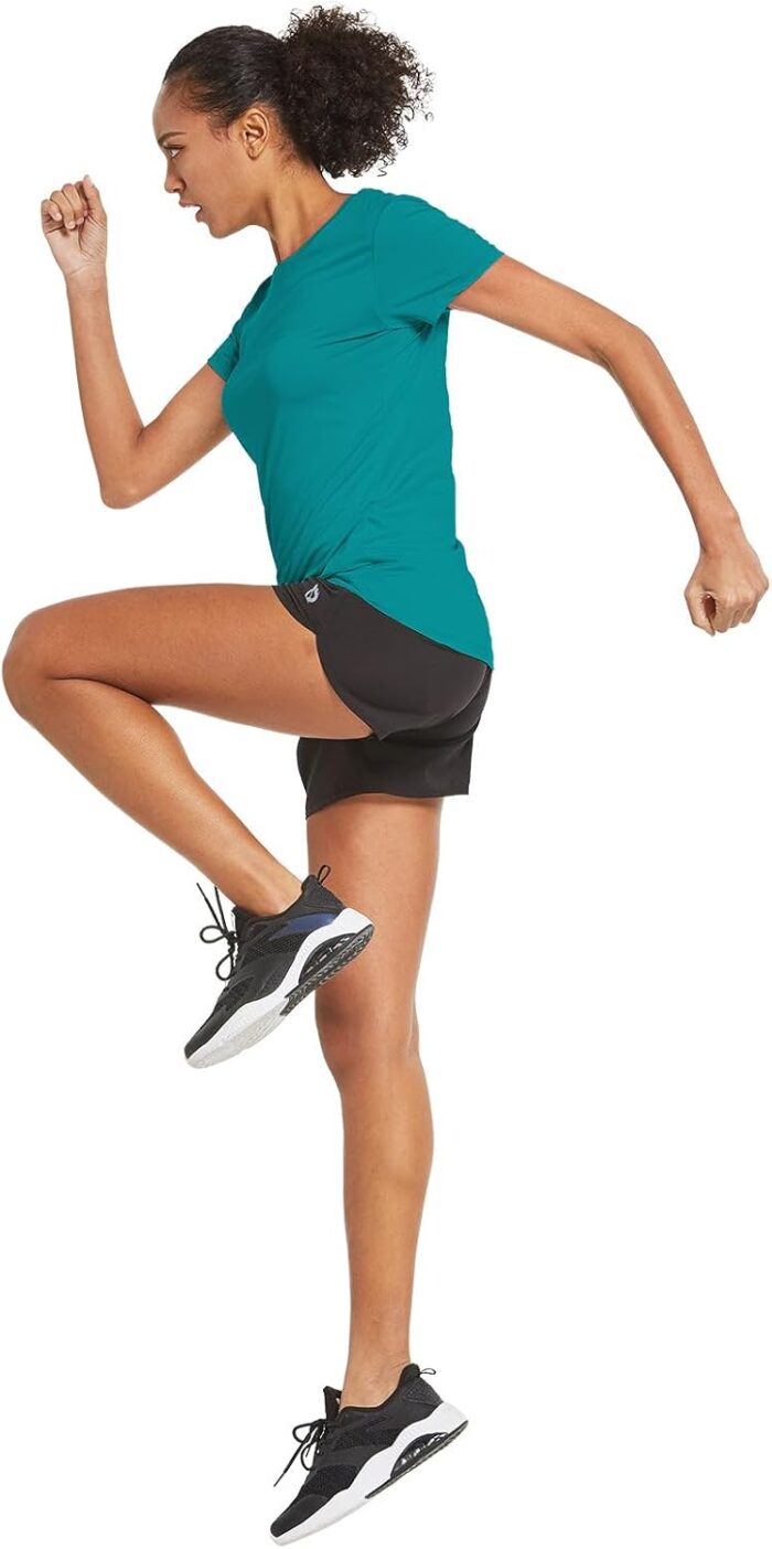 baleaf Women's Short Sleeve Running Workout Shirts Athletic Tops Lightweight Quick Dry Training Yoga Crewneck - Image 6