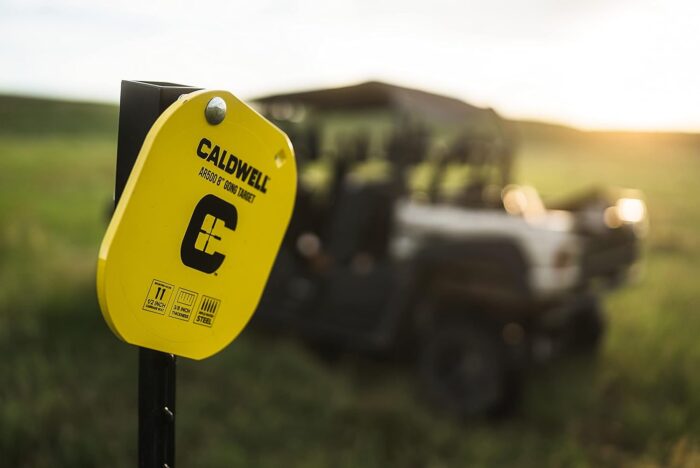Caldwell High Caliber AR500 Steel Targets 3/8 Inch Thickness, Rifle Rated for Precision Shooting and Target Practice with Hanging Options (Sold Separately) - Image 6