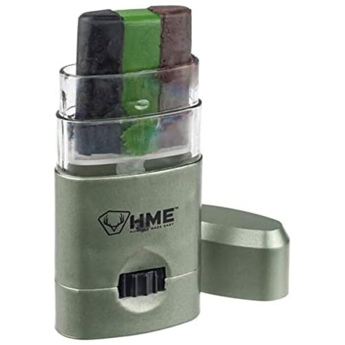 HME 3 Color Camo Face Paint "Mess-Free" Application Stick - Long-Lasting Easy-to-Use Concealment Makeup for Hunting - Image 4