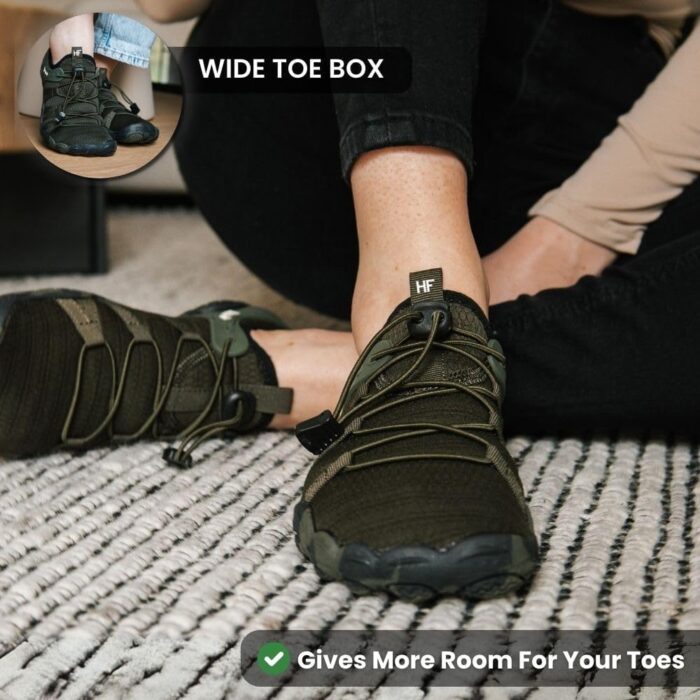 Caspian Adventure HF - Outdoor Non - Slip Barefoot Shoes, Wide Toe Box, Lightweight and Breathable Quick Dry Daily Footwear Unisex - Image 2