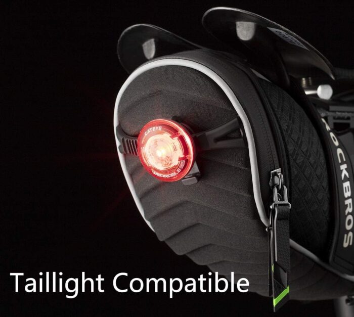 ROCKBROS Bike Seat Bag, Bicycle Saddle Bag Under Seat 3D Shell Cycling Seat Pack for Mountain Road Bikes Black - Image 4