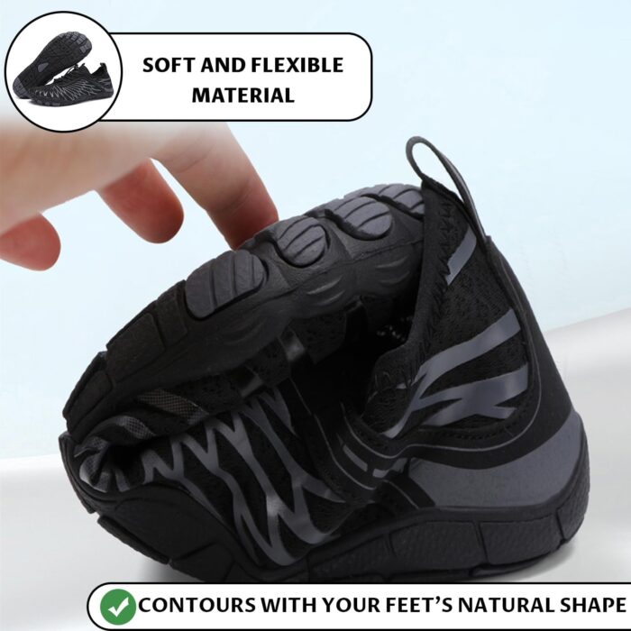 Hike Barefoot Shoes Womens Mens Footwear for Walking,Barefoot Shoe with Wide Toe Box,Healthy & Non-Slip,Breathable Barefoot Vitality Water Shoes for Women,Beach Pool Swim Shoe for Men (Unisex) - Image 5
