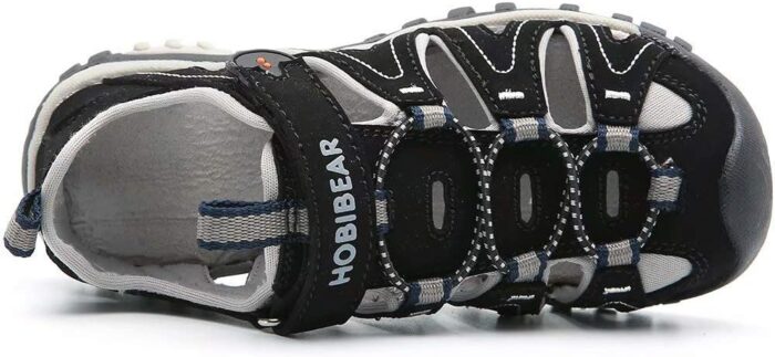 HOBIBEAR Boys Girls Sport Water Sandals Closed-Toe Outdoor(Toddler/Little Kid/Big Kid) - Image 3
