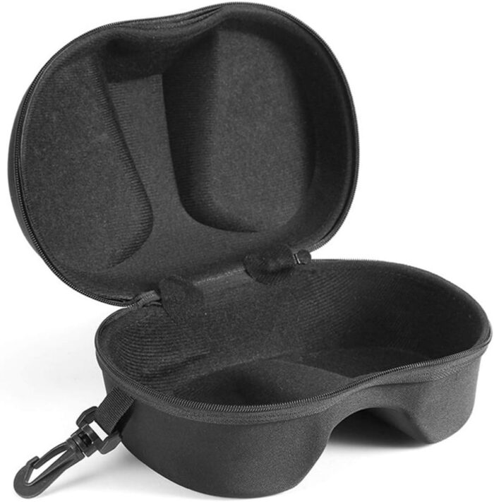 sailupxinyuan Diving Mask Case Portable Swimming Scuba Glasses Storage Box Protective Container Case (Black) - Image 4