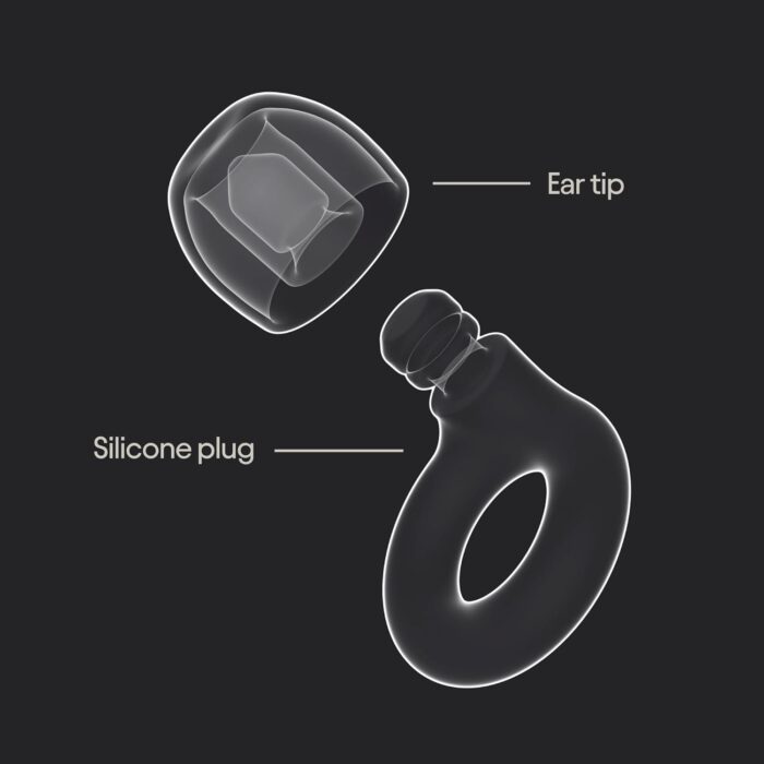 Loop Quiet 2 Ear Plugs Ultra-Comfy Reusable Noise-Reducing Earplugs for Sleep, Deep Focus, Travel, Sensitivity | Flexible Hearing Protection | Customizable Fit | 24dB (SNR) Noise Reduction - Image 6