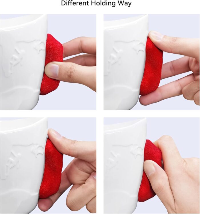 TWO STONES Rock Climbing Coffee Mug for Rock Climber as Rock Climbing Gift for Climbers (White + Red) - Image 6