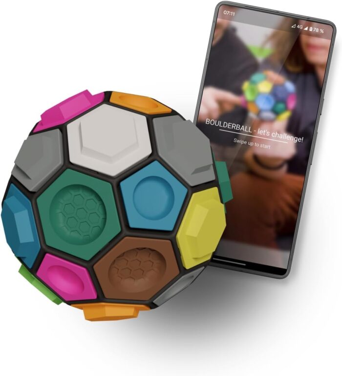 BOULDERBALL Basic 3D Climbing Ball, World Novelty, Climbing in The tiniest Space - Concentration, Creativity, Dexterity