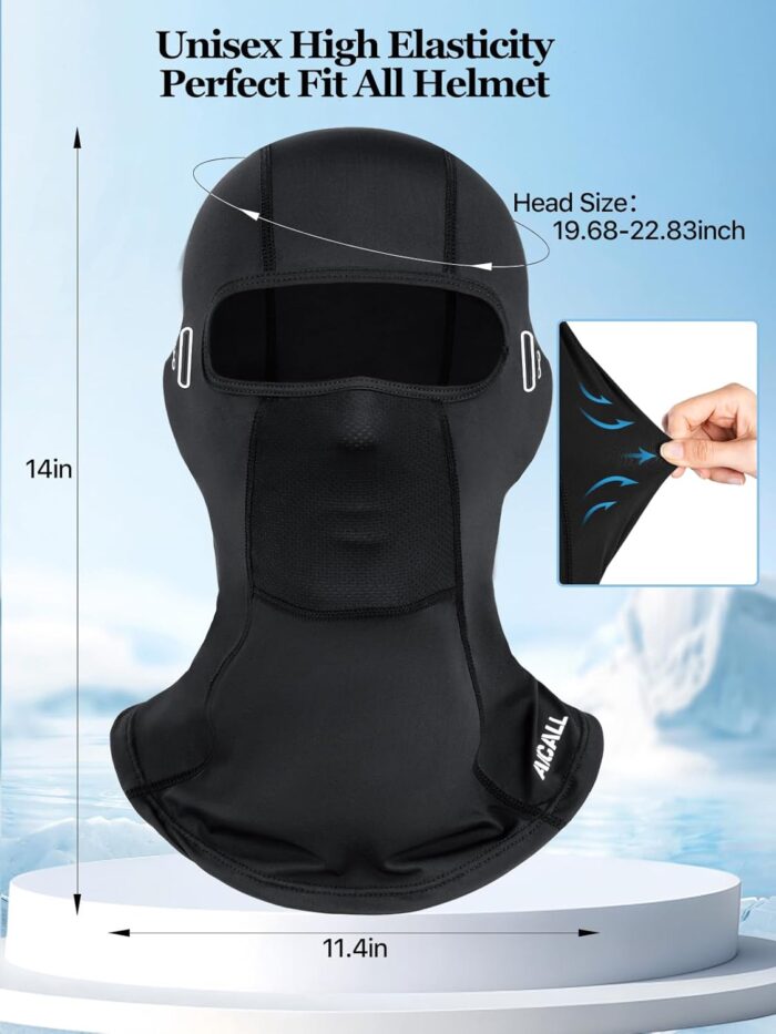 Balaclava Ski Mask Quick Drying Summer Cooling UV Protector Breathable Face Mask Motorcycle Outdoor Gear for Men Women - Image 4