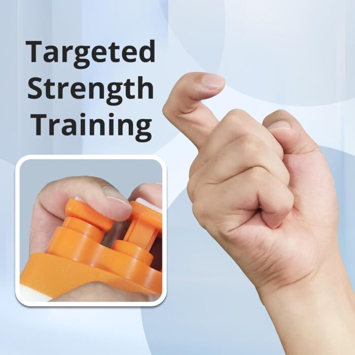 KDG Finger Strengthener (3 Pack,3LB-12LB),Grip Strength Trainer,Adjustable Finger Exerciser,Finger Strengthener For Grip Strength,Hand Exercises For Climbing,Athletes,Musicians And Therapy - Image 4