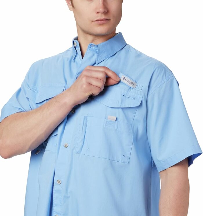 Columbia Men's PFG Bonehead Short Sleeve Shirt - Image 9