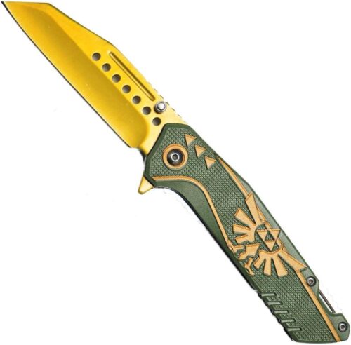 KCCEDGE BEST CUTLERY SOURCE Pocket Knife Camping Accessories Survival Kit 8" Folding Knife 3cr13 Stainless Steel Blade Tactical Knife Hunting Knife Camping Gear 80152