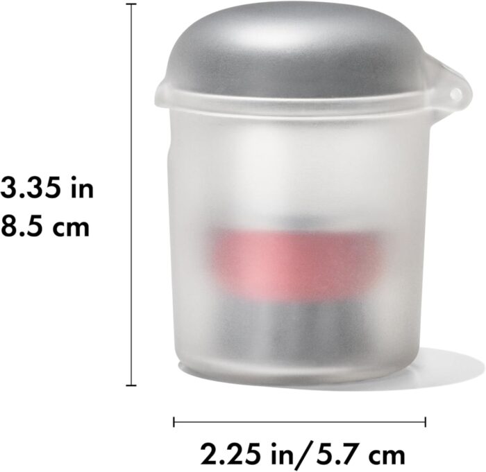 OXO Outdoor Kitchen Soap Dispensing Dish Brush with Storage Case - Image 3