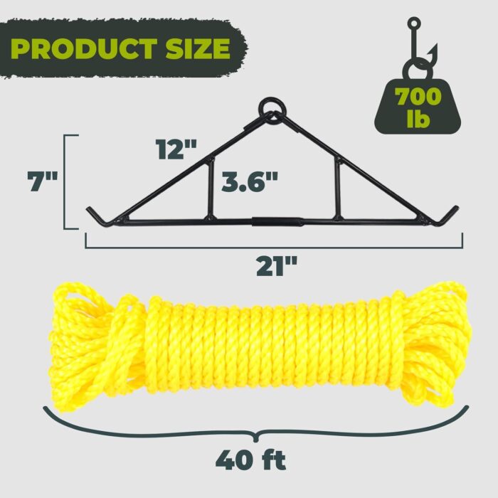 Highwild Game Hanging Gambrel & Hoist Kit - Image 2