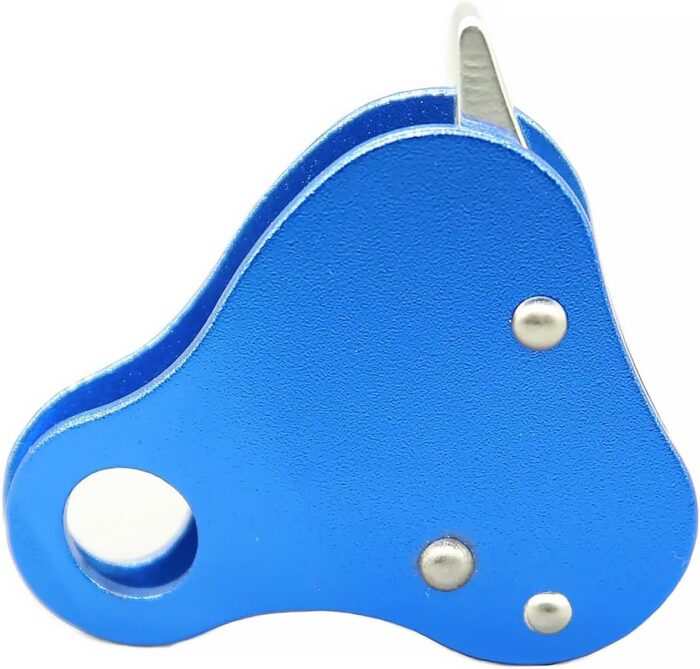 Climbing Fall Protection Belay Device with Ascender - Aluminum Magnesium Alloy Rope Grab Clamp for Rock Climbing, Mountaineering, Arborist, Rescue & Aerial Work - Image 6