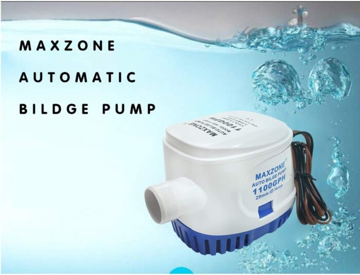Submersible Boat Bilge Water Pump 12v 1100gph Automatic Marine Bilge Pump for Ponds, Pools, Spas Silent, Boat Caravan RV Submersible - Image 4
