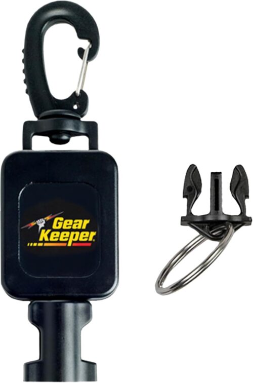 Gear Keeper Compact Scuba Diving Console - HD Rotating Snap Clip - RT4 Series Scuba Gear for Securing at Hip/Chest - Durable Diving Equipment - 18” Extension 24 oz Retraction - USA Made