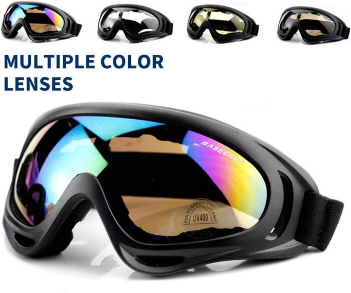Anti-Glare Lenses-Ski Goggles Winter Sport Snowboard Goggles with UV 400 Protection - Image 8
